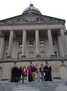 Mentored Scholarship recipients outside of the Kentucky state capitol