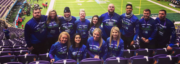 spad students at the super bowl