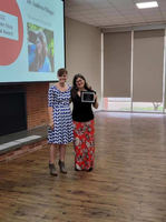 Andrea Olinger wins Gretchen Niva Service Award from the KY Council of English 