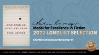 Paul Griner's novel on the longlist for Andrew Carnegie Medal for Excellence in Fiction 