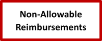 Non-Allowable Employee Reimbursements