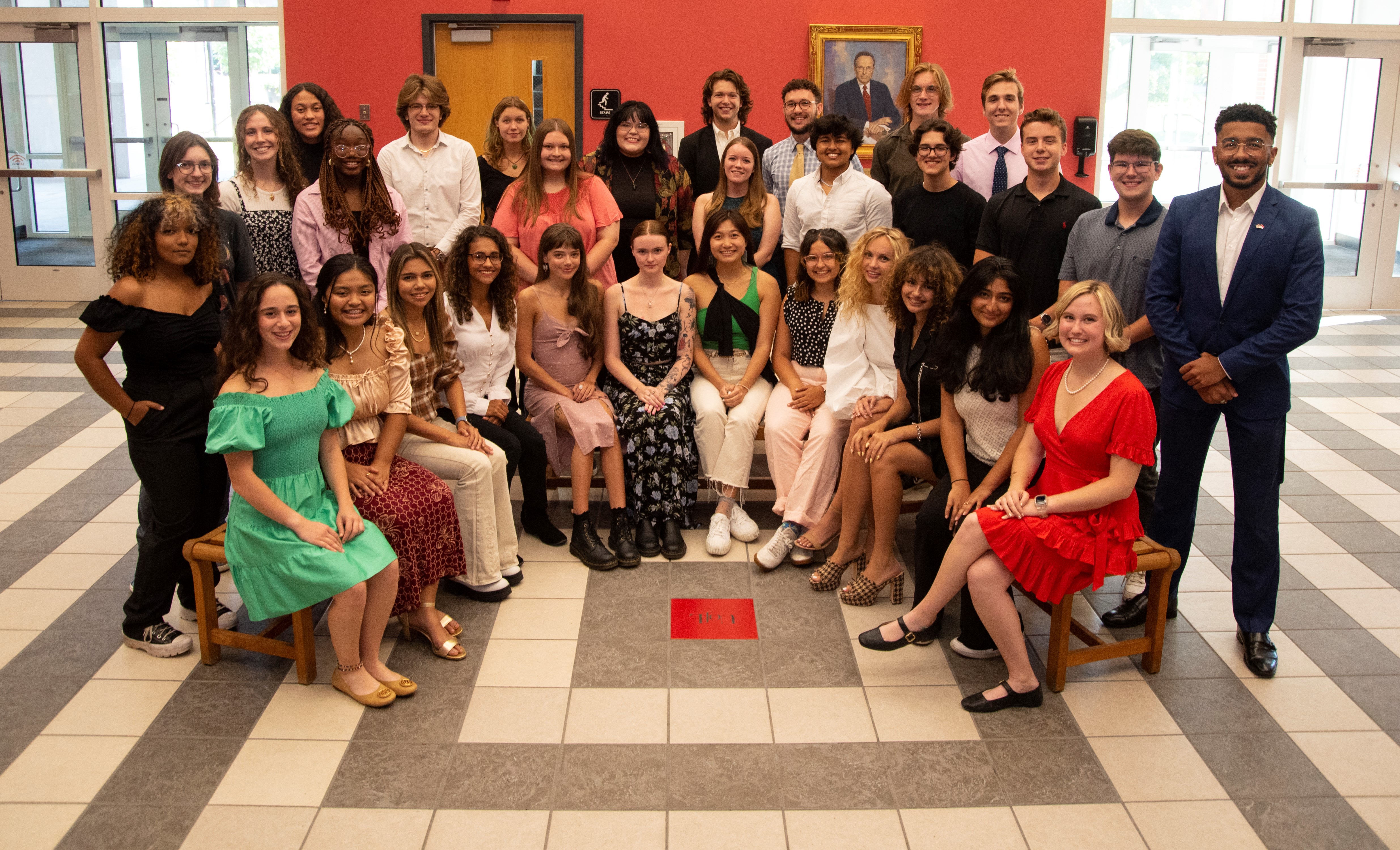 Main Group Photo A photograph of the Brown Fellow scholarship recipients.