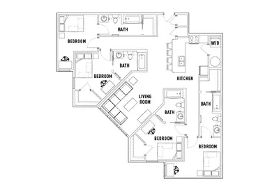 University Pointe Floorplan B