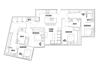 University Pointe Floorplan D