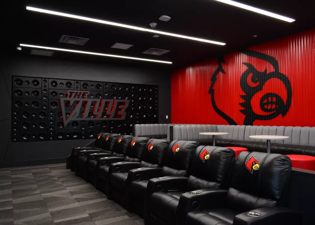 Denny Crum Movie Room