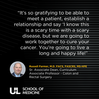 Screenings save lives: ULSOM faculty urges screening as Colorectal Cancer Awareness Month continues