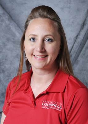 Portrait of Dr. Julia Aebersold, UofL Micro/Nanotechnology Cleanroom Manager.