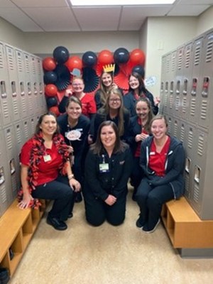 CPR Anytime & First Aid Workshops with Girls Inc. Nursing students participating in two-day hands-on workshop.