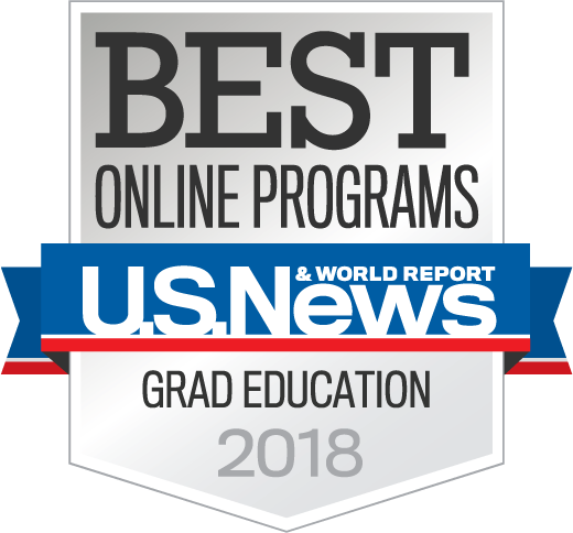 Badge OnlinePrograms GradEducation 2018