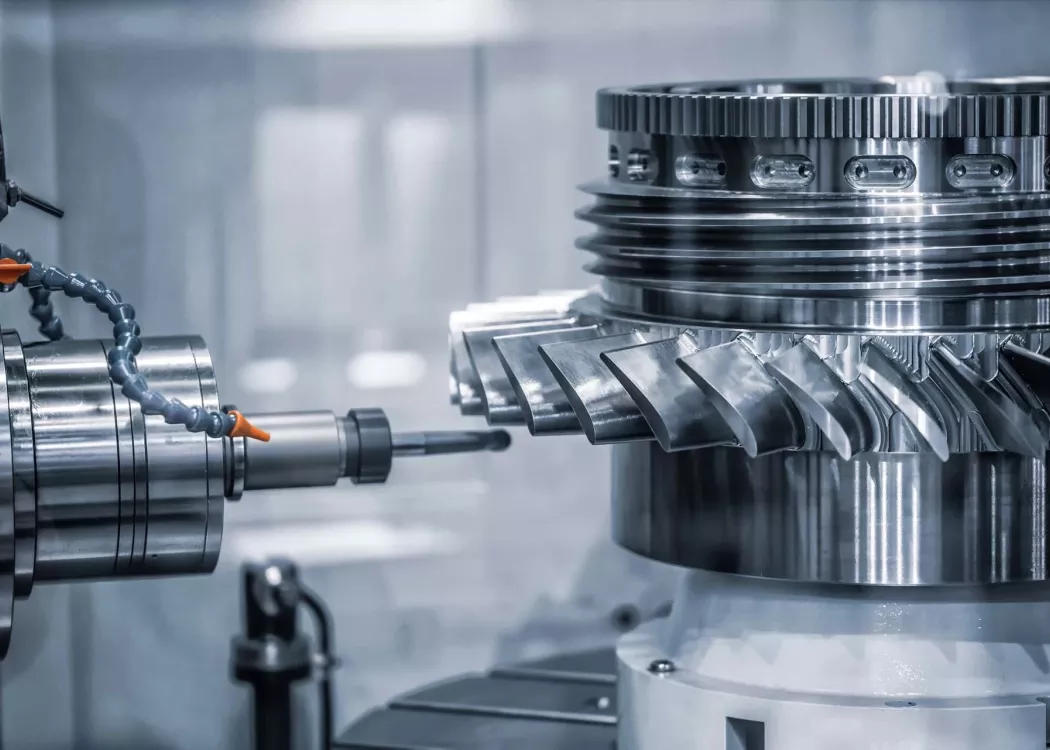 Metalworking CNC milling machine.