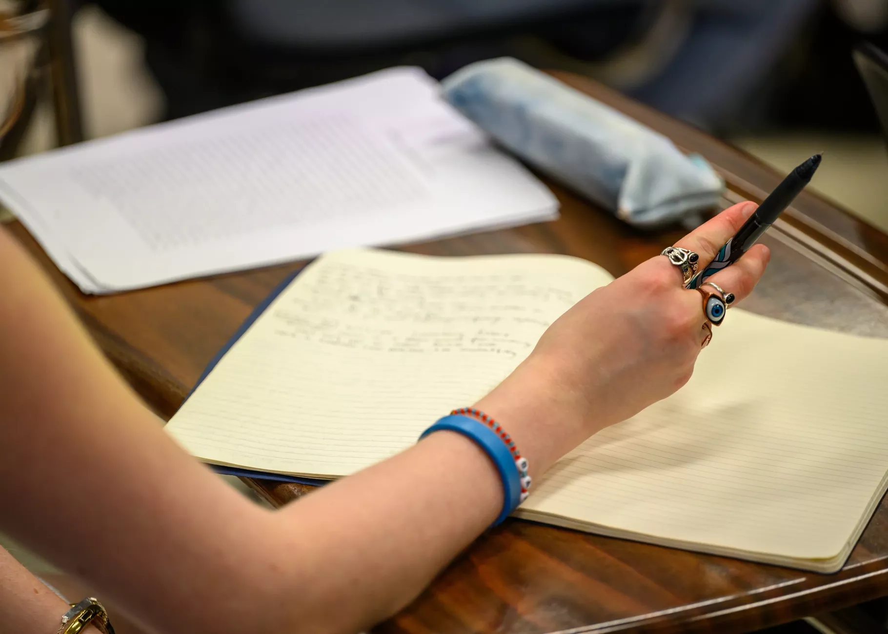 19th Century European Philosophy class held at Bingham Humanities.